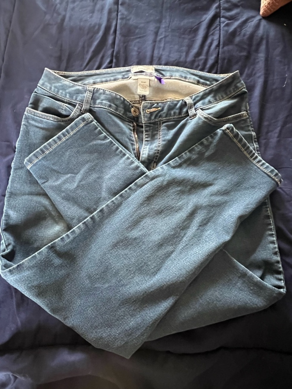 Catherines Dark Blue Jegging with Petite Tag